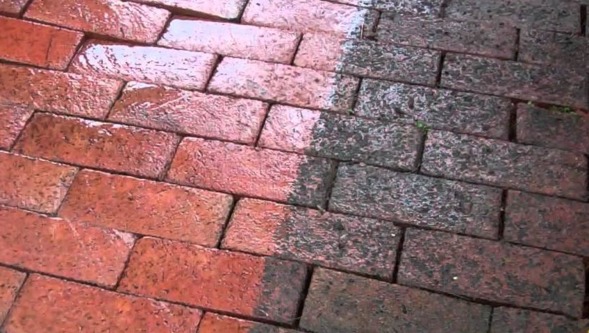 Cleaning Brick Pavers is required