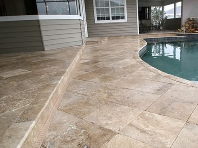 travertine tile is durable