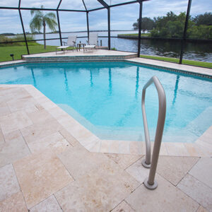 travertine patios
