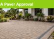 HOA paver approval
