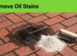 oil stains brick pavers